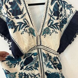 Farm Rio Mini Dress 
Tropical Tiles 
Size XL

Brand new, never worn, tags on